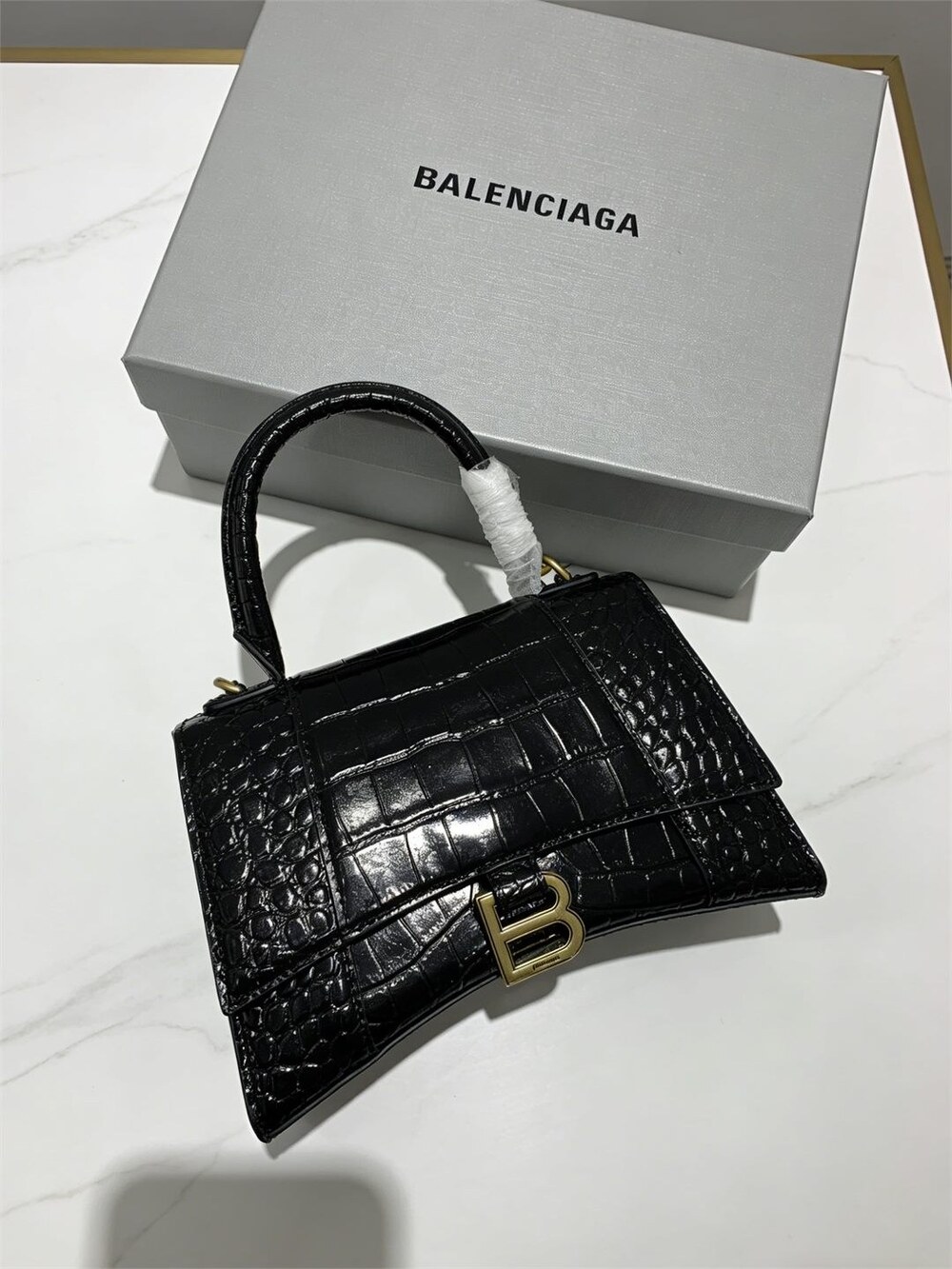 Balenciaga Hourglass Small Top Handle Bag - Picture 4 of 6